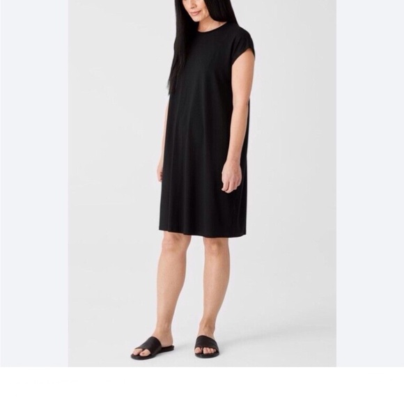 Black Lane Bryant Sleeveless Shift Dress Women’s Size 14 - Picture 2 of 7